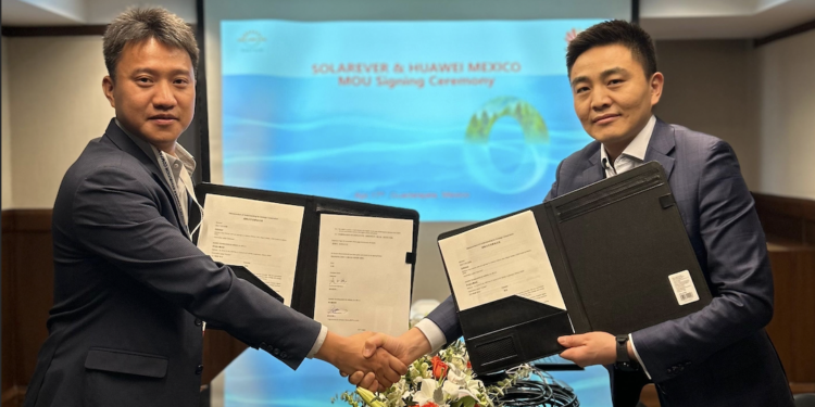 Solarever y Huawei impulsarán generación distribuida y almacenamiento de energía en México