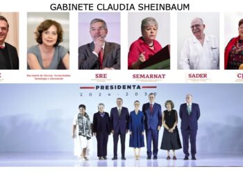 Claudia Sheinbaum presenta los primeros 6 integrantes de su gabinete 2024-20230