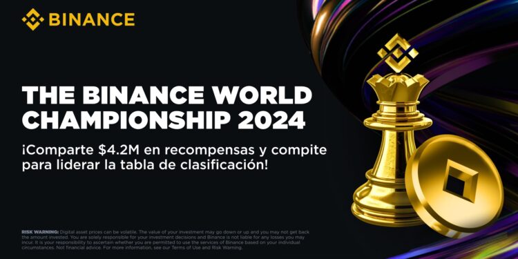 Lanzan Primer Campeonato Mundial Binance, con más de $4.2 Millones de recompensas en cripto