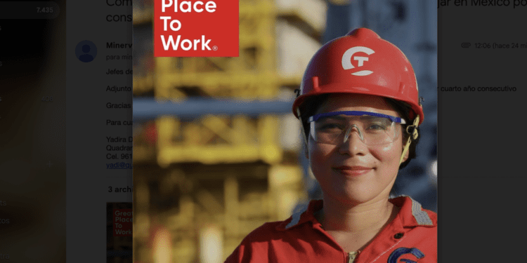 Cotemar, entre los Mejores Lugares para Trabajar en México por cuarto año consecutivo