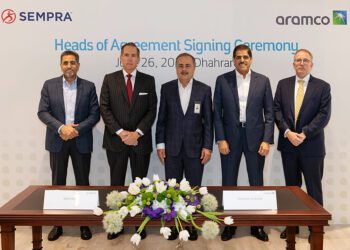 Aramco y Sempra anuncian un acuerdo para adquisición de capital y  suministro desde Port Arthur LNG Fase 2