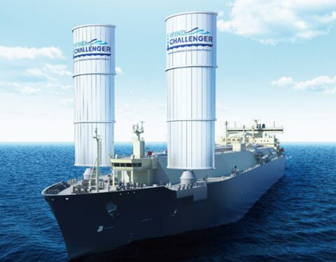 Chevron Shipping Company y MOL instalan Wind Challenger en el buque transportador de GNL