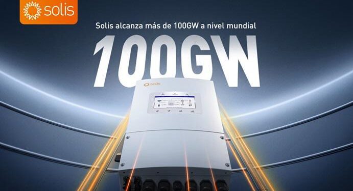 Solis Inverters alcanza 100GW en envíos globales y refuerza sus liderazgo en el sector solar