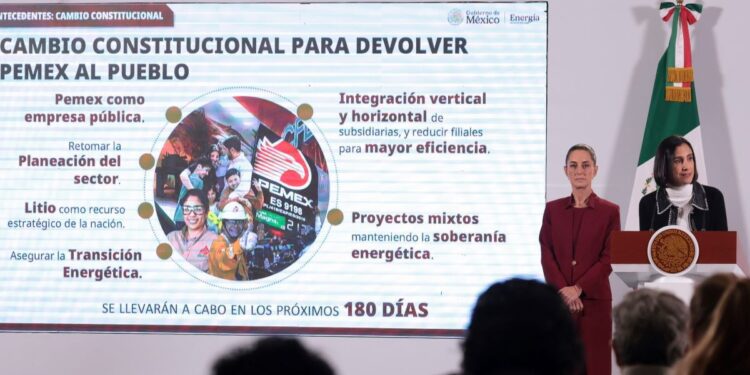Sheinbaum anuncia nuevo régimen fiscal de Pemex; permitirán inversiones de la IP