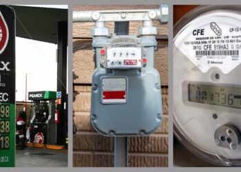 Precios de gas natural, electricidad y gasolina por arriba de inflación en el primer trimestre de 2025