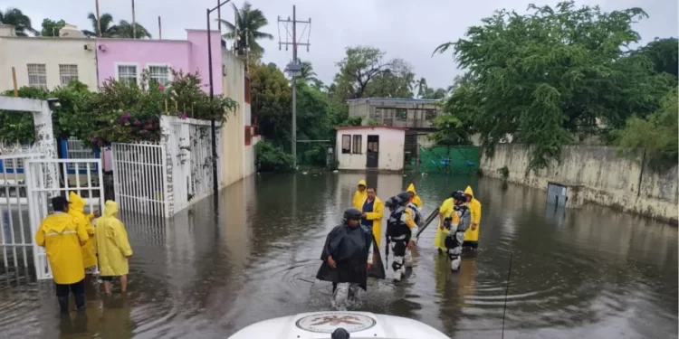 Inundaciones y huracanes en México 2025: Erick el más costoso del primer semestre; Atlántico, en alerta