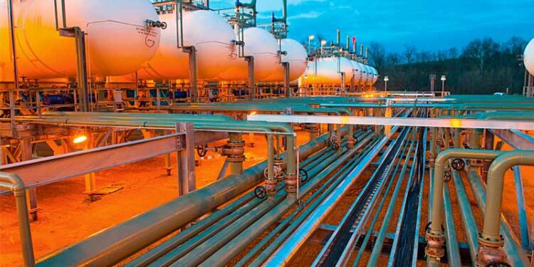 Almacenamiento de gas natural de EE.UU. por encima del promedio de la temporada de inyección (abril-octubre)