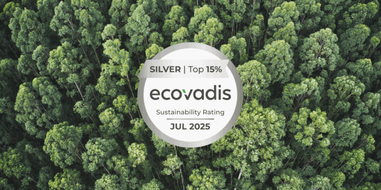 Panduit obtiene la Medalla de Plata de EcoVadis por su desempeño en sostenibilidad