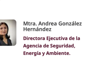 Andrea González Hernández, la nueva directora general de la ASEA