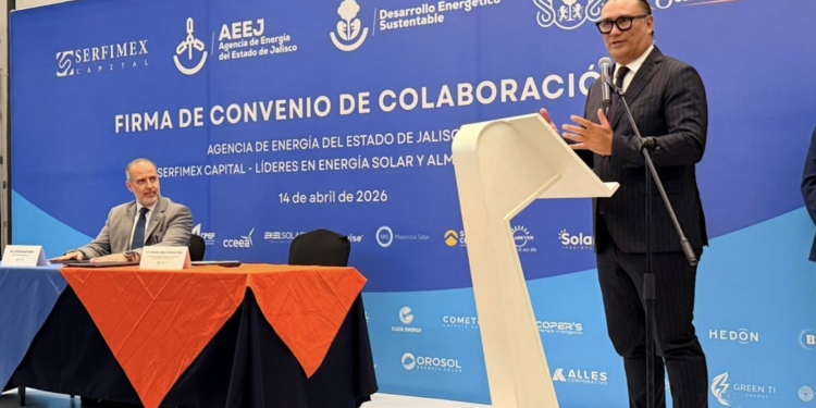 Alianza entre Jalisco y Serfimex Capital detonará 1,000 mdp para proyectos de energía limpia