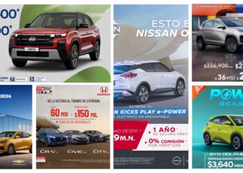 Bonos y meses sin intereses incentivan compra de autos; ventas récord en el primer cuatrimestre