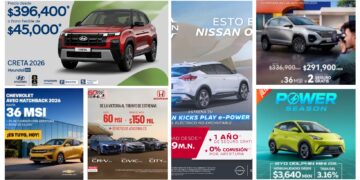 Bonos y meses sin intereses incentivan compra de autos; ventas récord en el primer cuatrimestre