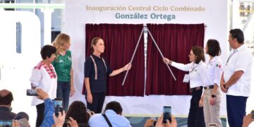Inauguran Central Ciclo Combinado «González Ortega», aportará 653 Megawatts (MW) al Sistema Eléctrico Nacional