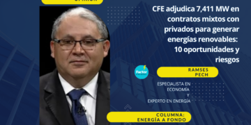 CFE adjudica 7,411 MW en contratos mixtos con privados para generar energías renovables: 10 oportunidades y riesgos