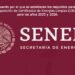 SENER publica los requisitos para adquirir CELs para 2025 y 2026